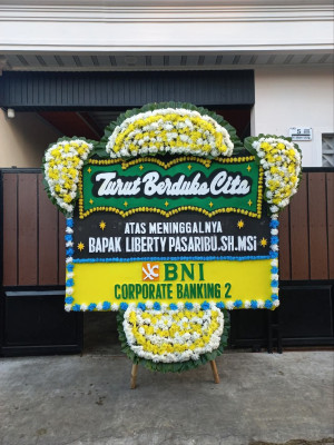 Papan Bunga Duka di Bojongloa Kidul