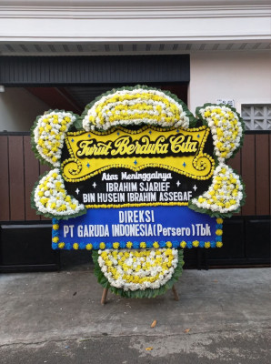 Papan Bunga Duka di Bojongloa Kidul