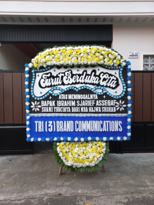 Papan Bunga Duka di Bojongloa Kidul
